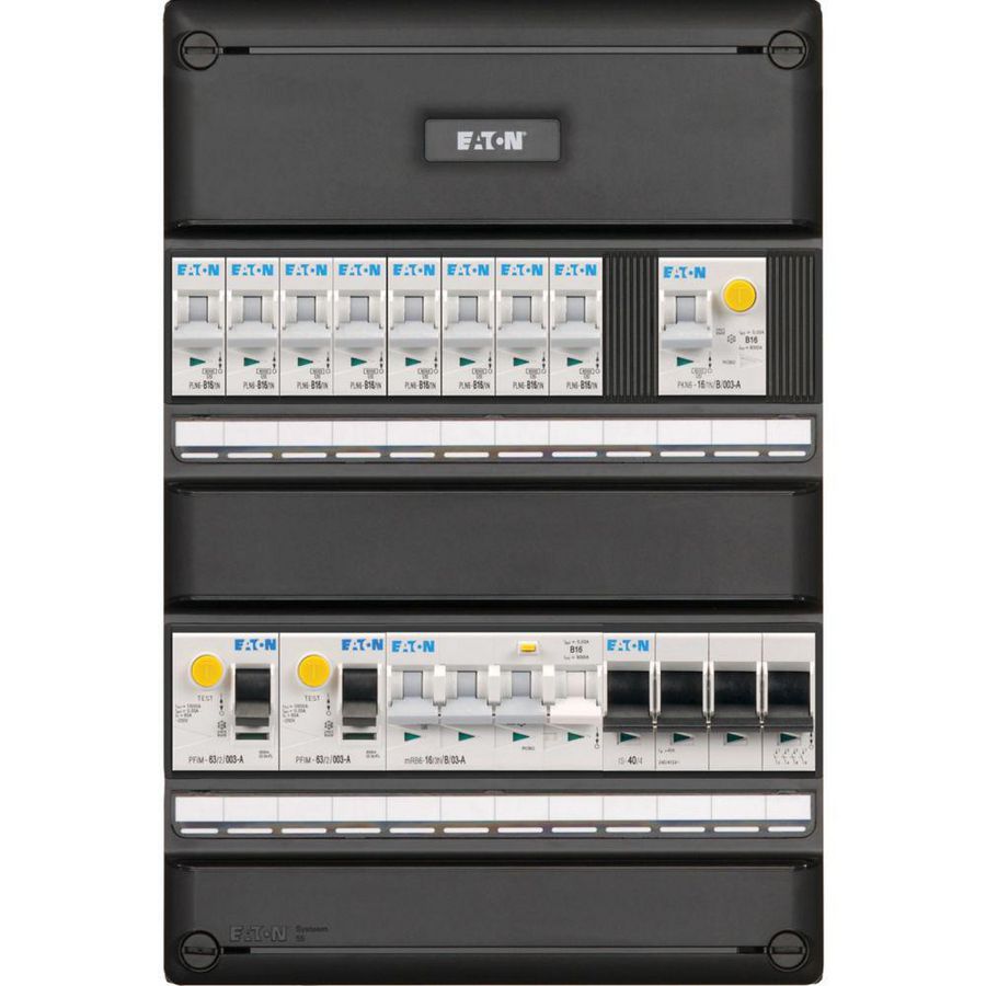 S55 PV ready, 3f, Inst.aut. 8 gr 2 ALS 63A 2p 3PV A HS 64 Eaton