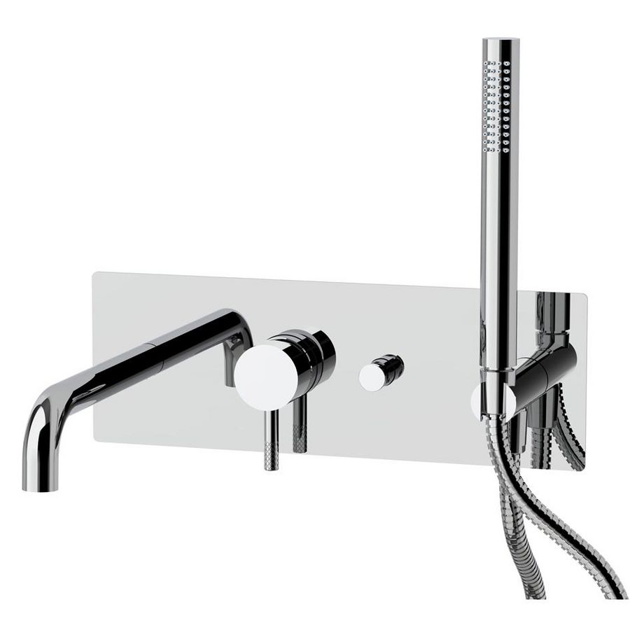 Inbouw bad/douchemengkraan JOLLY compl.+omsteller doucheset JL001CR