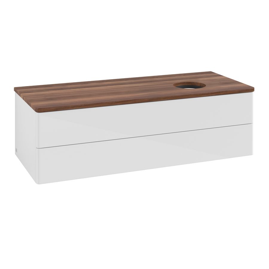 Wastafelonderkast Antao 1200x360x500mm G.White.L K23012GF