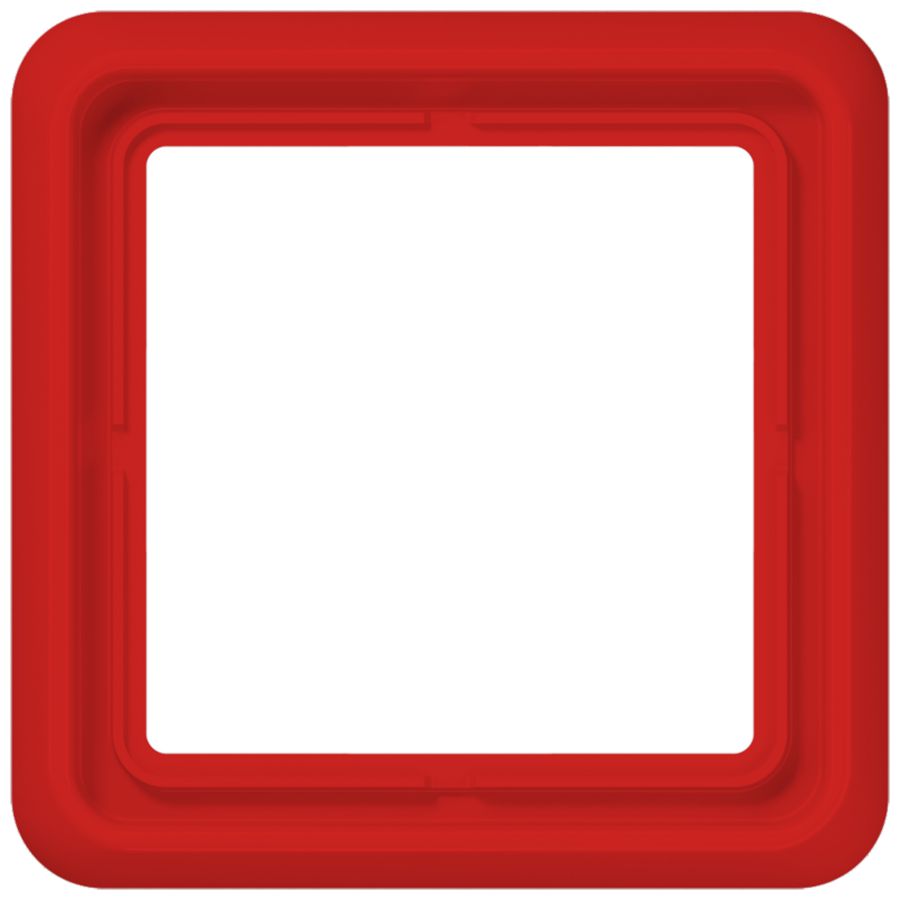 Afdekraam rood 1-voudig CD500