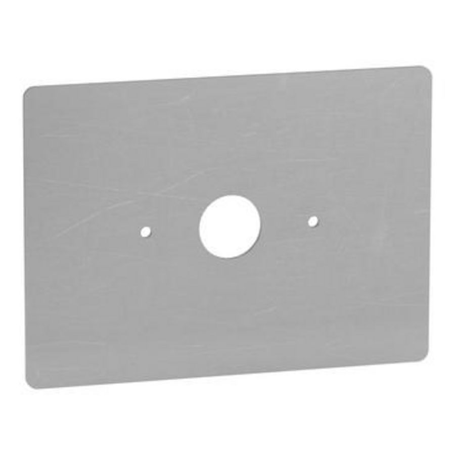 Mounting plate adapter 4"W VVE=20