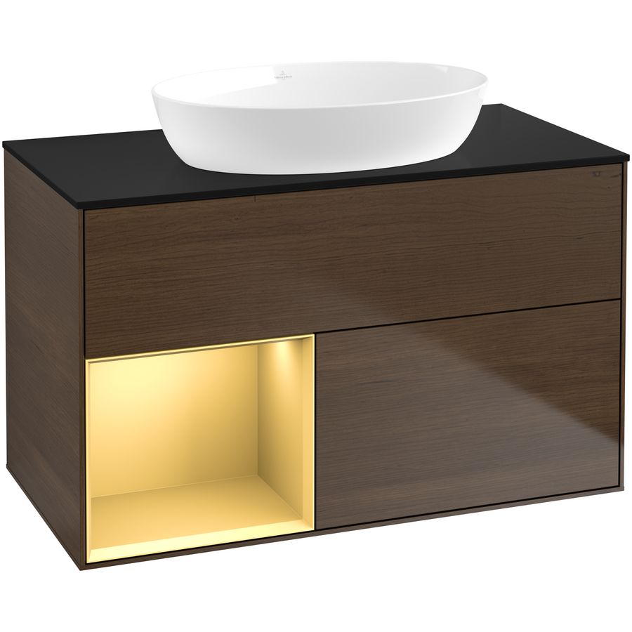 Wastafelonderkast Finion 1000x603x501mm W.Veneer GA12HFGN