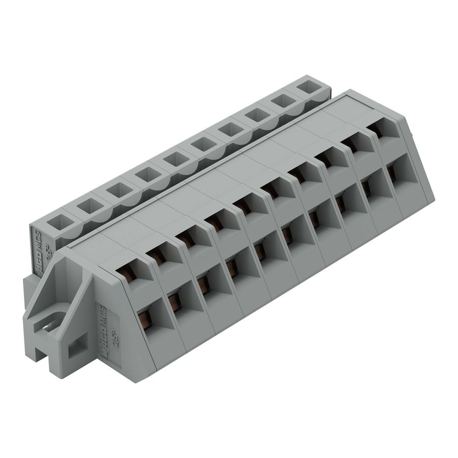 1-draads FE steker HA 2,5mm² grijs 731-510/031-000 VVE=25