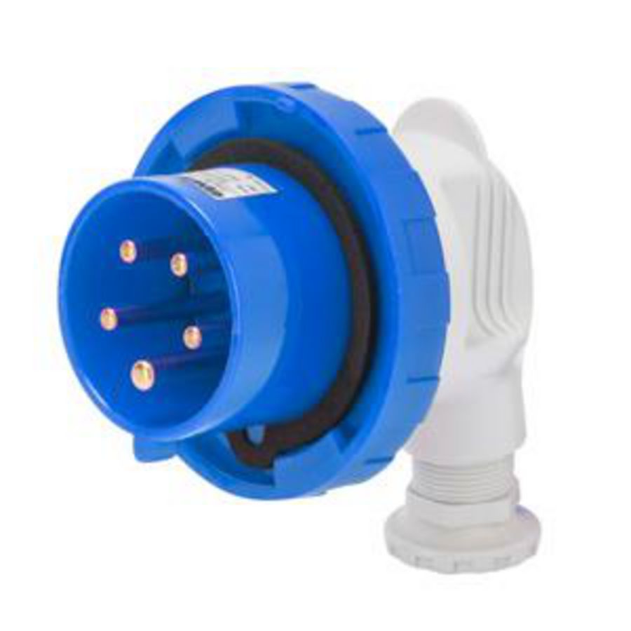 CEE CONTACTST. 2P+A 16A 200/250V 50/60HZ-BLAUW-6H-STE VVE=10