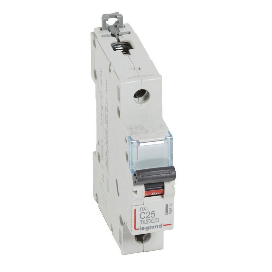 Installatieautomaat MCB DX³ 1-polig C-karakteristiek 25A 10000A