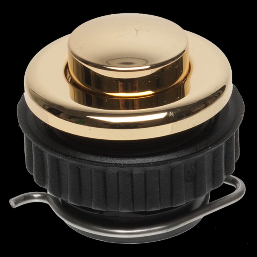 Deurcontact inbouw steekcontacten IP54 verguld mess. VVE=5