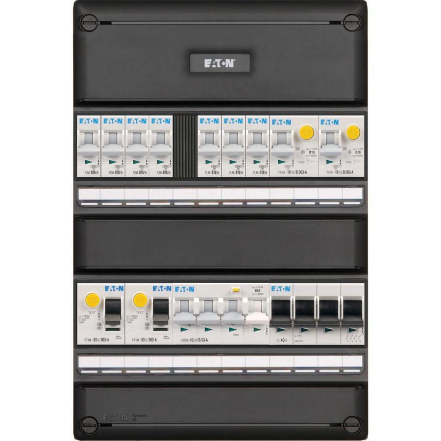 S55 PV ready, 3f, Inst.aut. 7 gr 2 ALS 63A 2p 3PV EV A HS 64 Eaton