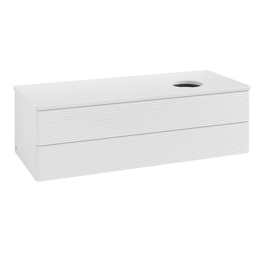 Wastafelonderkast Antao 1200x360x500mm G.White.L K23110GF