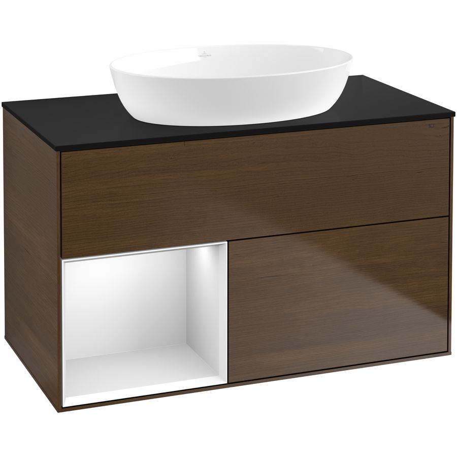 Wastafelonderkast Finion 1000x603x501mm W.Veneer GA12MTGN