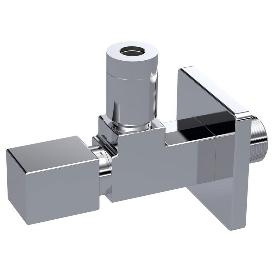 Hoekstopkraan Quadro 1/2"bt.x10mm knel chroom 0