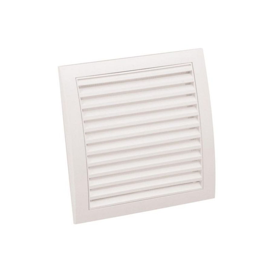 Ventilatierooster Ø150mm wit