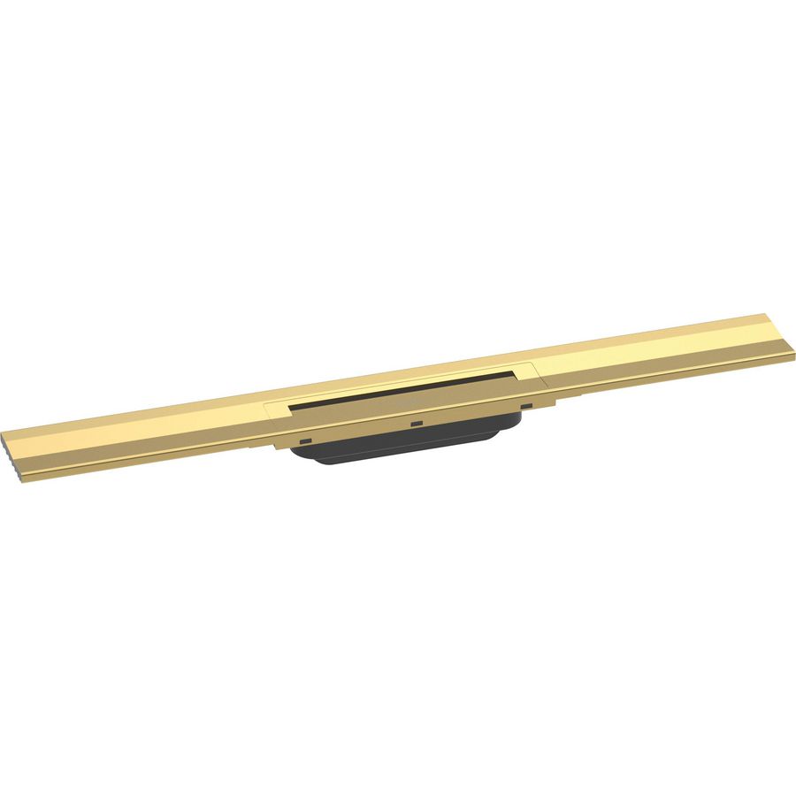 Douchegoot RainDrain Flex rechte 700 Polished Gold Optic