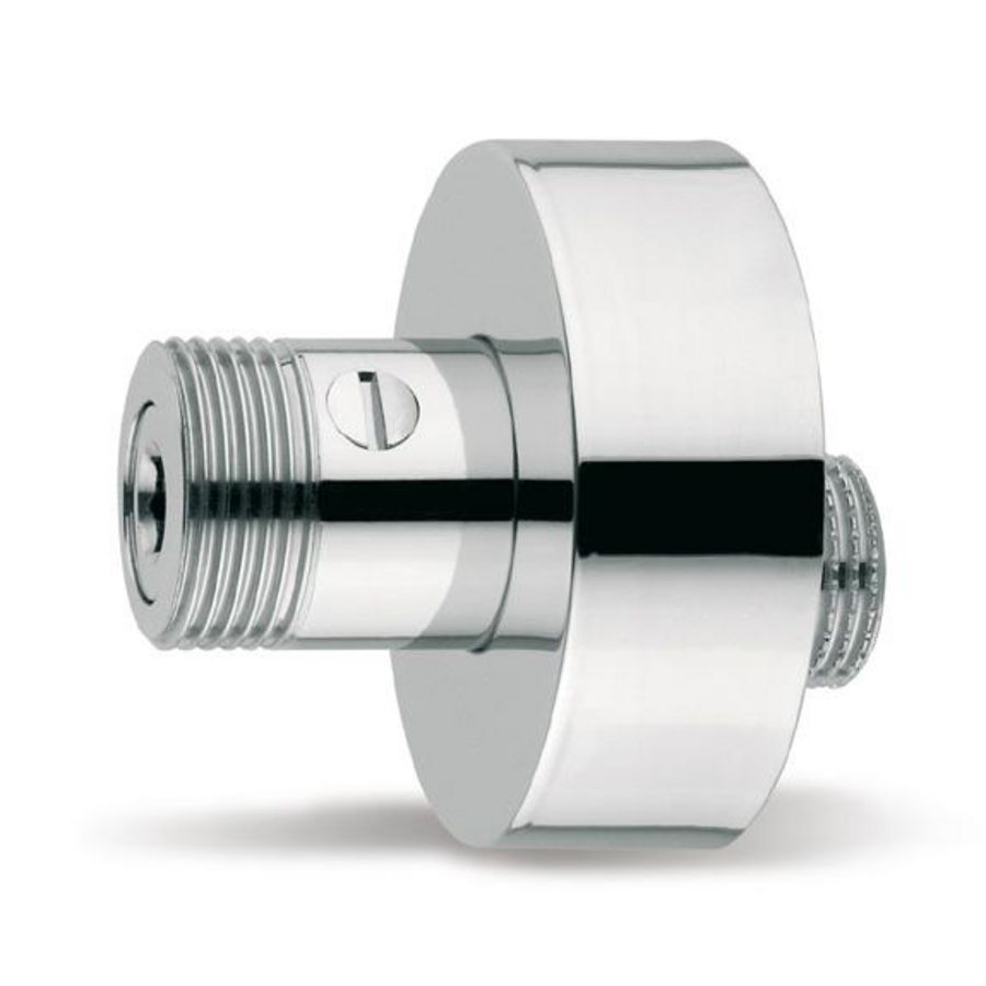 Set afsluitb. S-kop. Quickst. 1/2"x3/4"bt. rozet 60mm