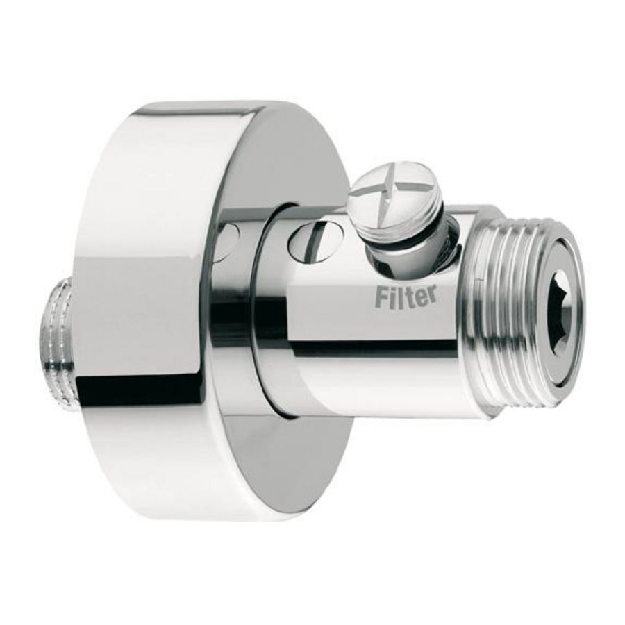 Set afsluitb. S-koppeling met Quickfilter 1/2"bt.x3/4"bt VVE=40