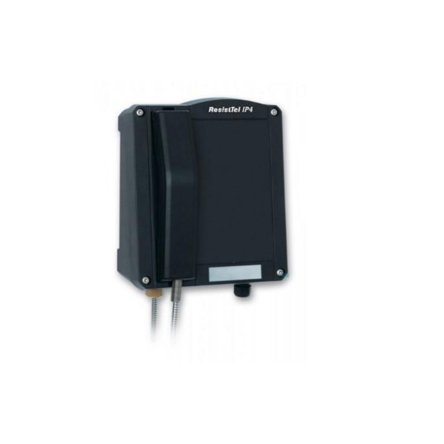 WEERBESTENDIGE TELEFOON RESISTEL IP4 ZB ZWART ZONDER KEYPAD