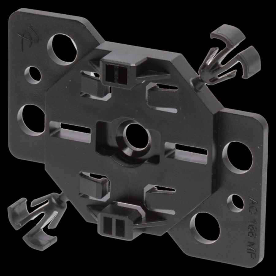 Montageplaatje-adapter tbv H-verdelers (AC166 MA/ 3)