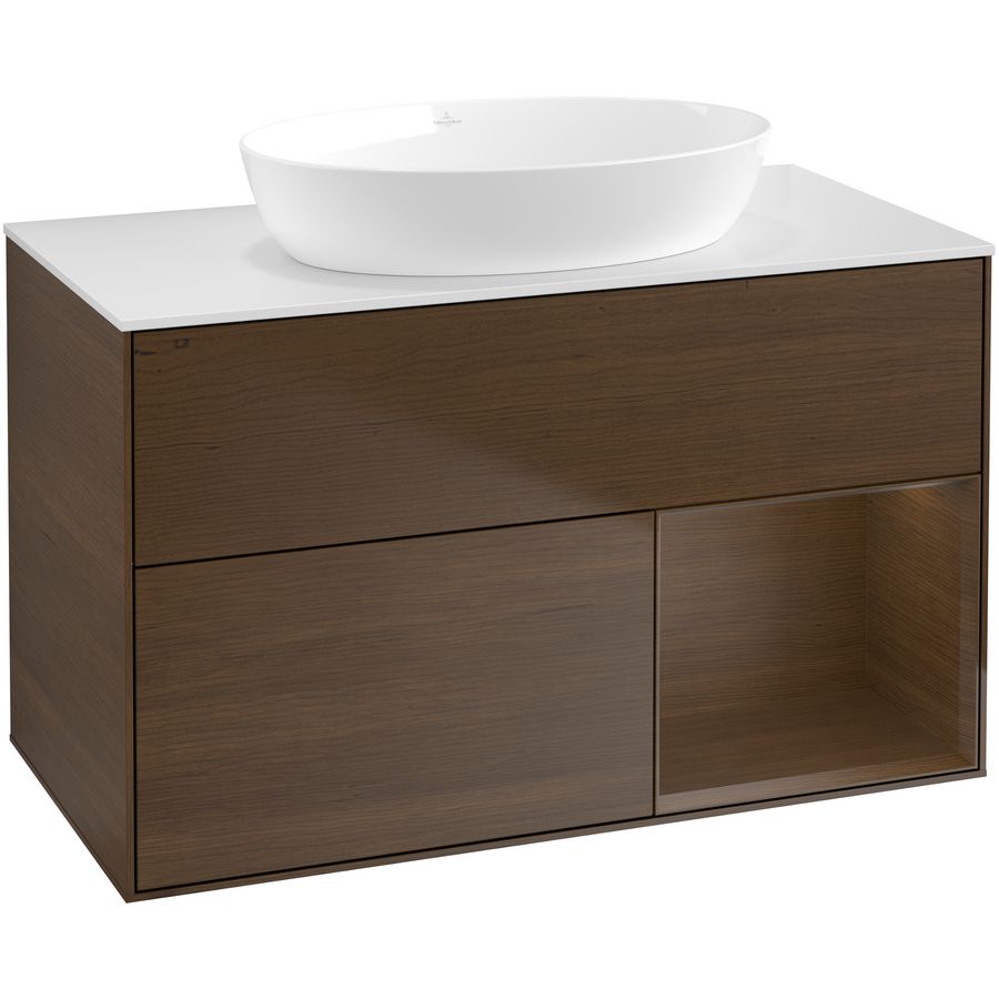 Wastafelonderkast Finion 1000x603x501mm W.Veneer GA21GNGN