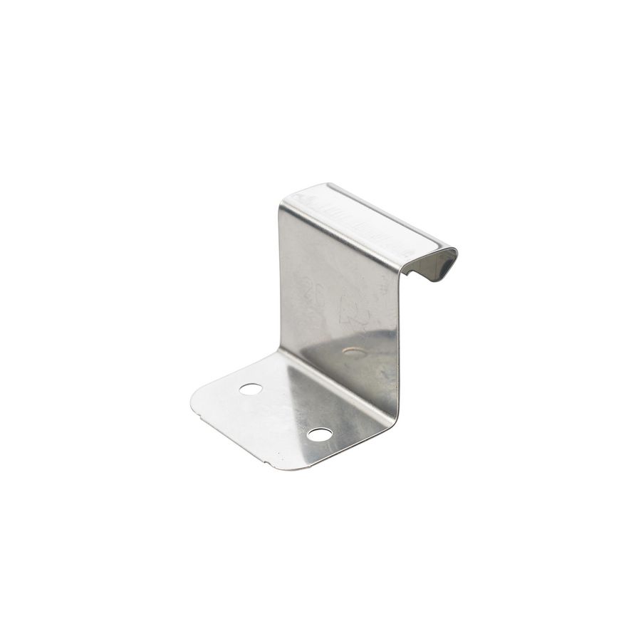 Vaste klang voor felsprofiel RVS 0,4mm 25mm h. VVE=100