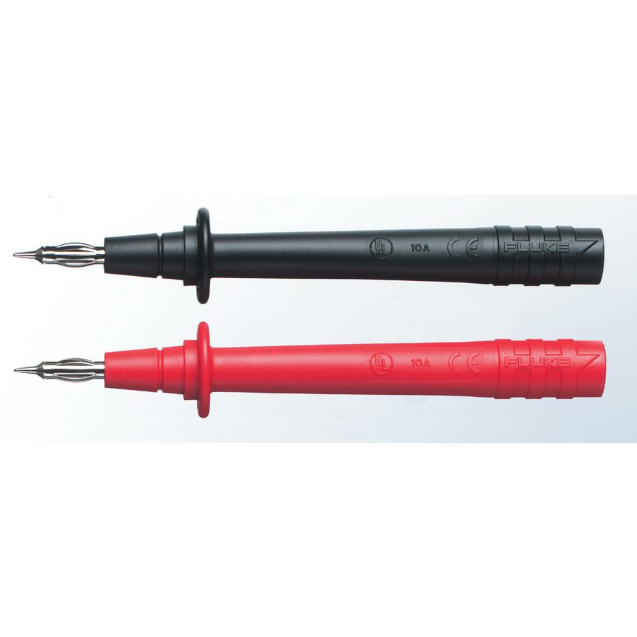 Meetprobes met 4mm lantaarnpunt, set rood en zwart