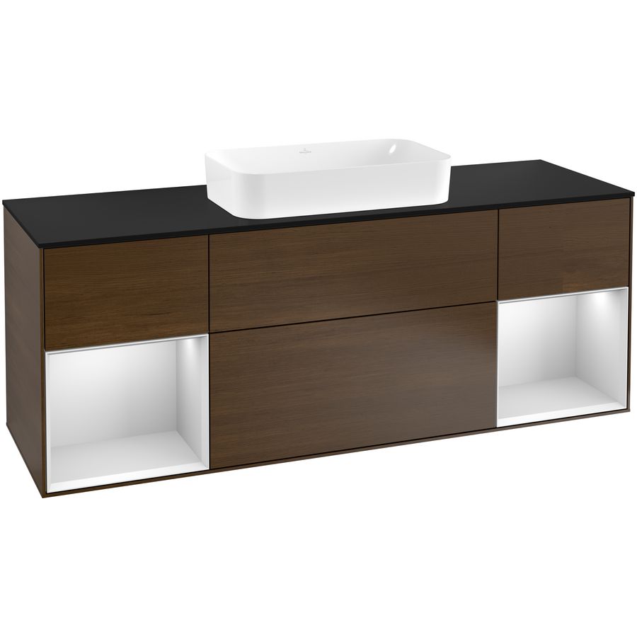 Wastafelonderkast Finion 1600x603x501mm W.Veneer G332MTGN