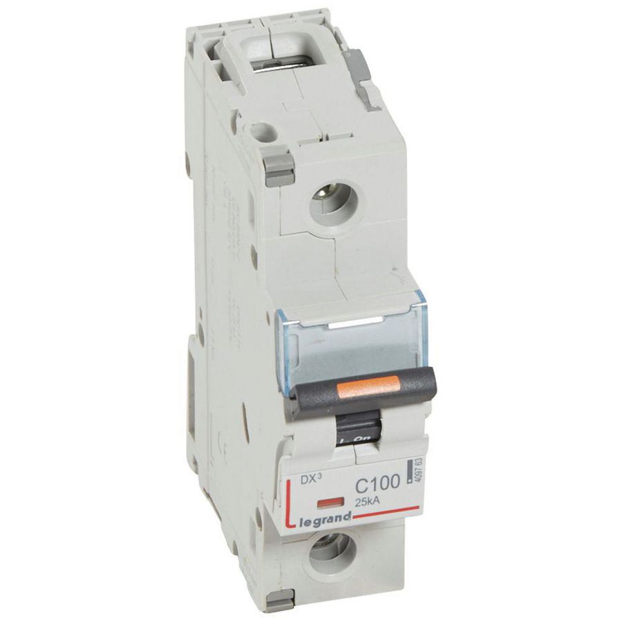Installatieautomaat 1-polig C-karakteristiek 100A 25kA DX³ DIN