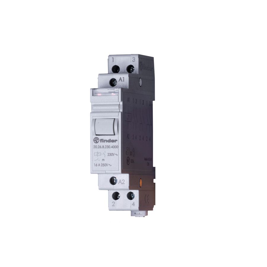Impulsrelais 2M 16A 230V AC AgSnO2