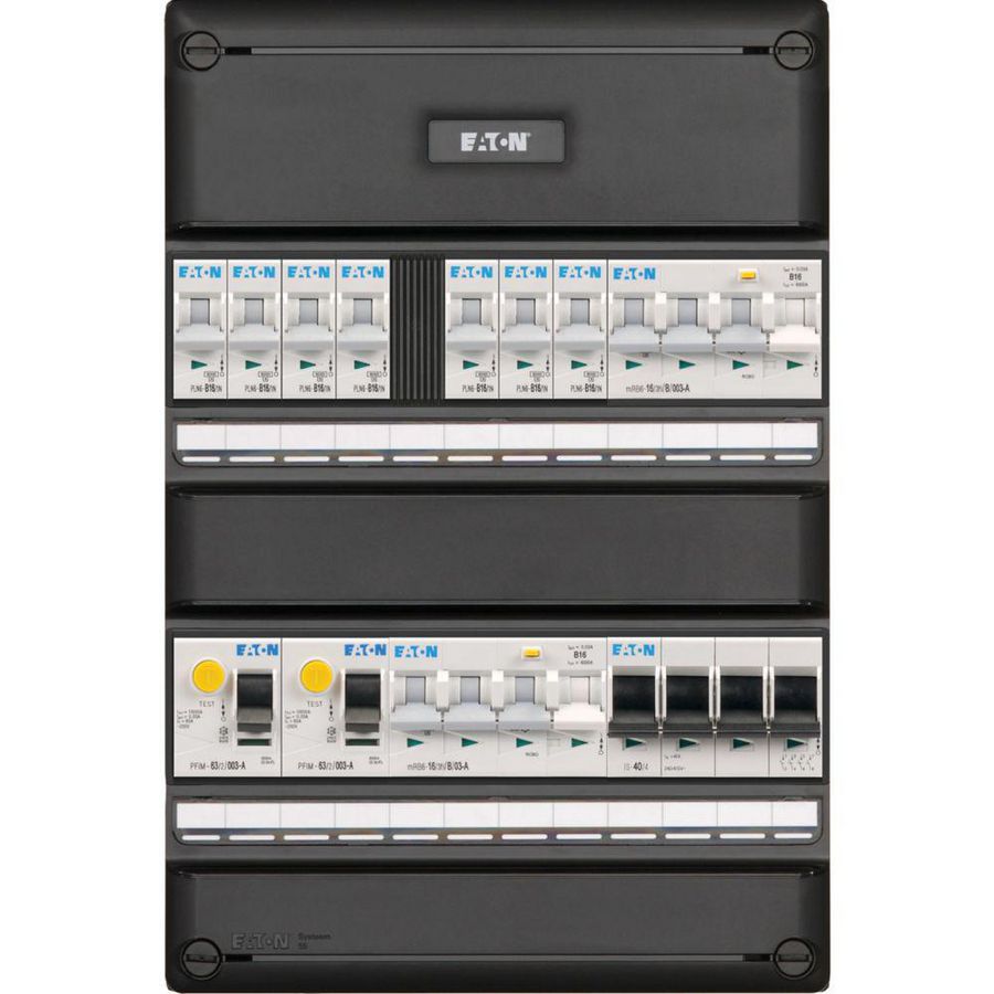S55 PV ready, 3f, Inst.aut. 7 gr 2 ALS 63A 2p 3PV HS 64 Eaton