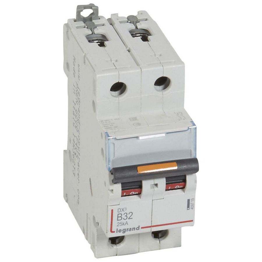 Installatieautomaat 2-polig B-karakteristiek 32A 25kA DX³ DIN