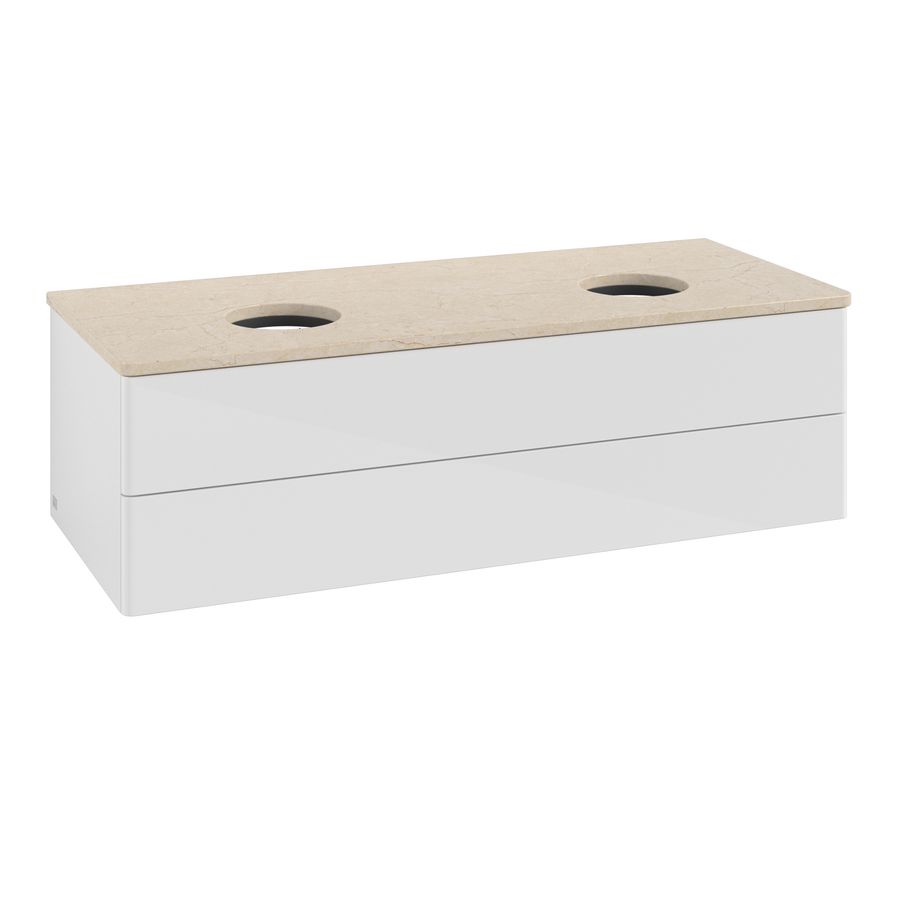 Wastafelonderkast Antao 1200x360x500mm G.White.L K24013GF