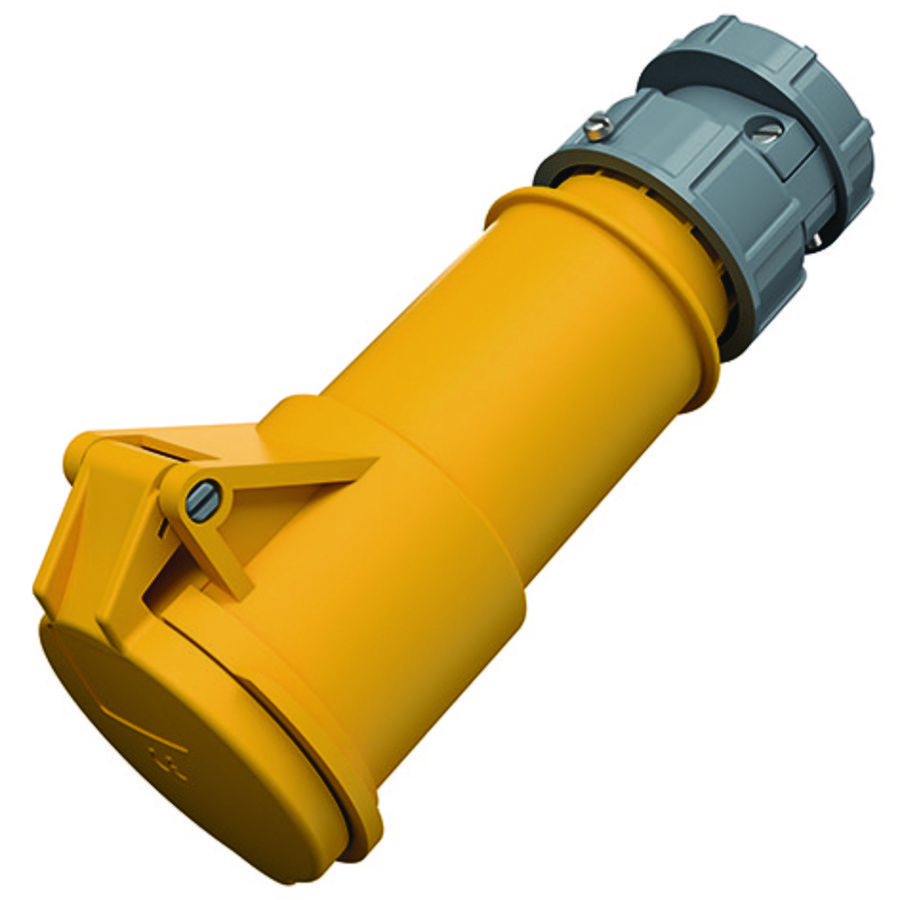 Koppelcontactstop 16A 3-polig  4H 110V IP44 PT