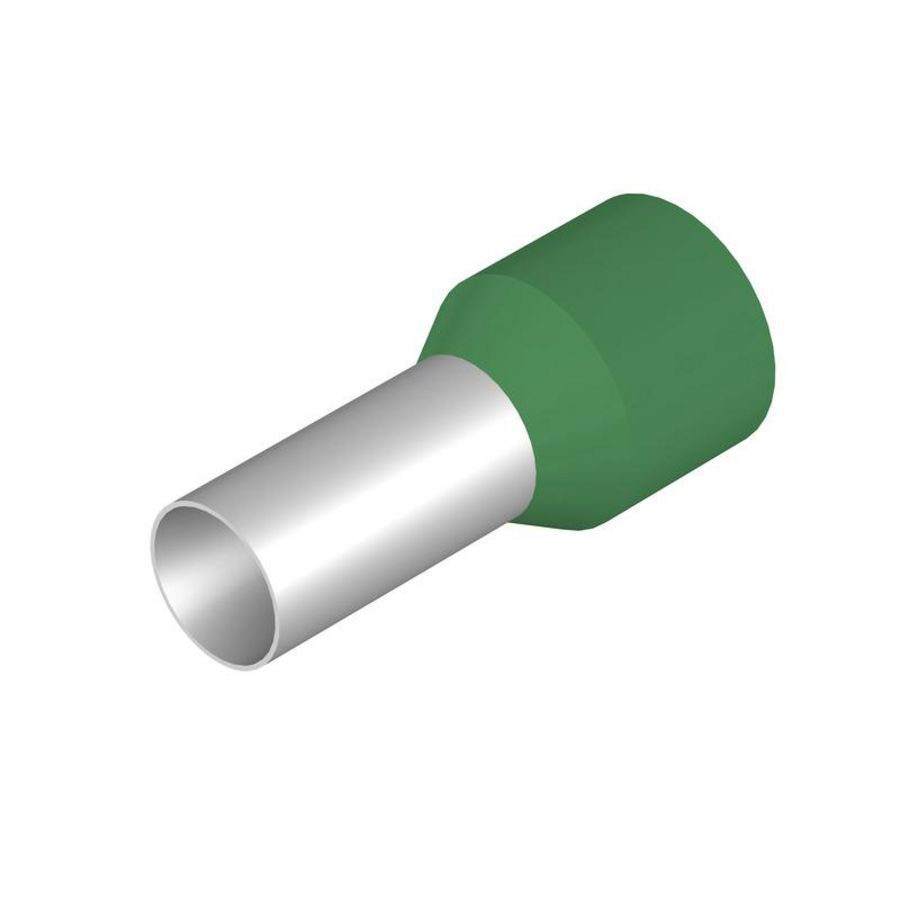 Adereindhuls 16mm2 Stripping l: 15mm groen VVE=100