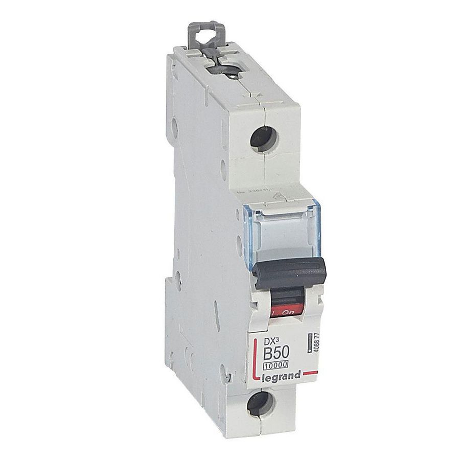 Installatieautomaat MCB DX³ 1-polig B-karakteristiek 50A 10000A
