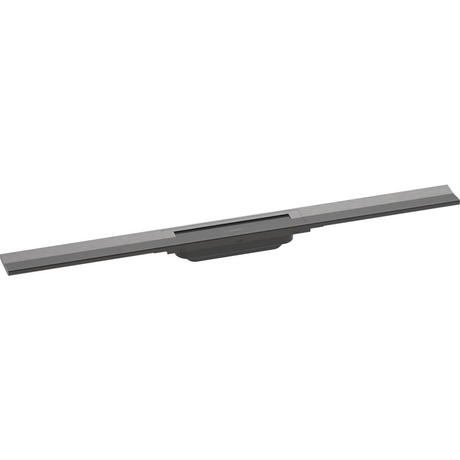 Douchegoot RainDrain Flex rechte 800 inkortbaar Black Chrome