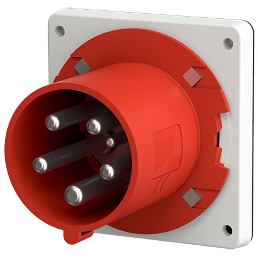 Toestelcontactstop 63A 5-polig  6H 400V IP44