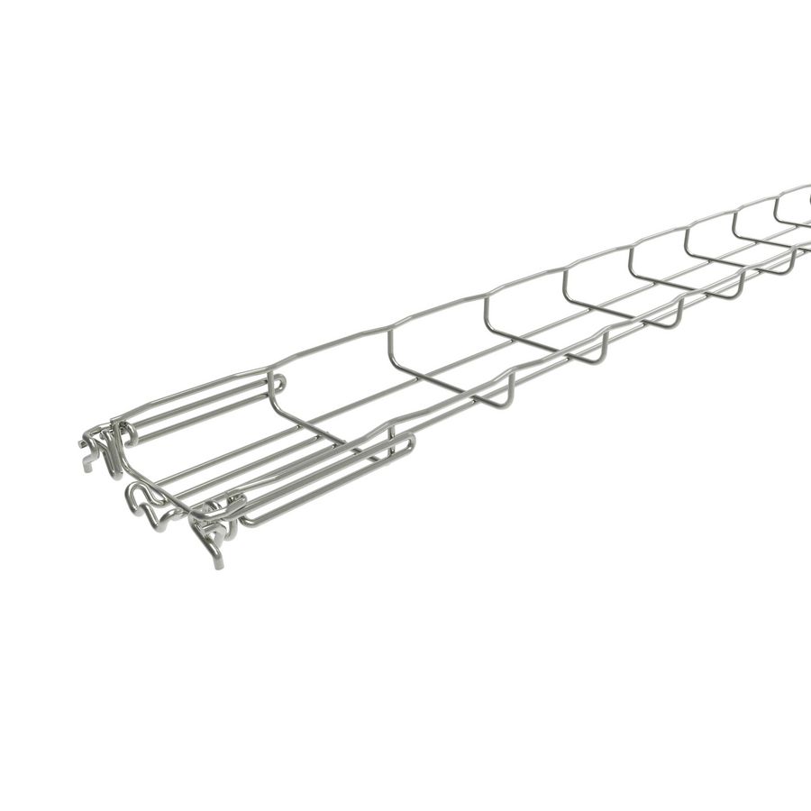 Lengte a 3m. Draadgoot Fasclic + 30/100 RVS316L