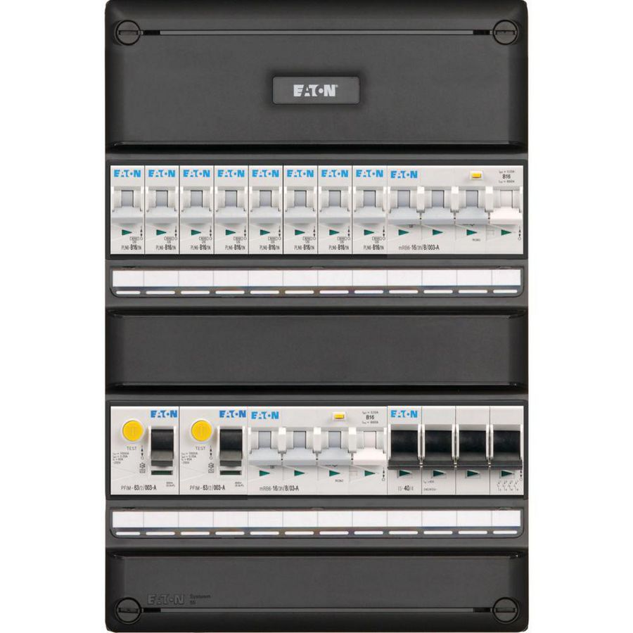 S55 PV ready, 3f, Inst.aut. 8 gr 2 ALS 63A 2p 3PV HS 64 Eaton