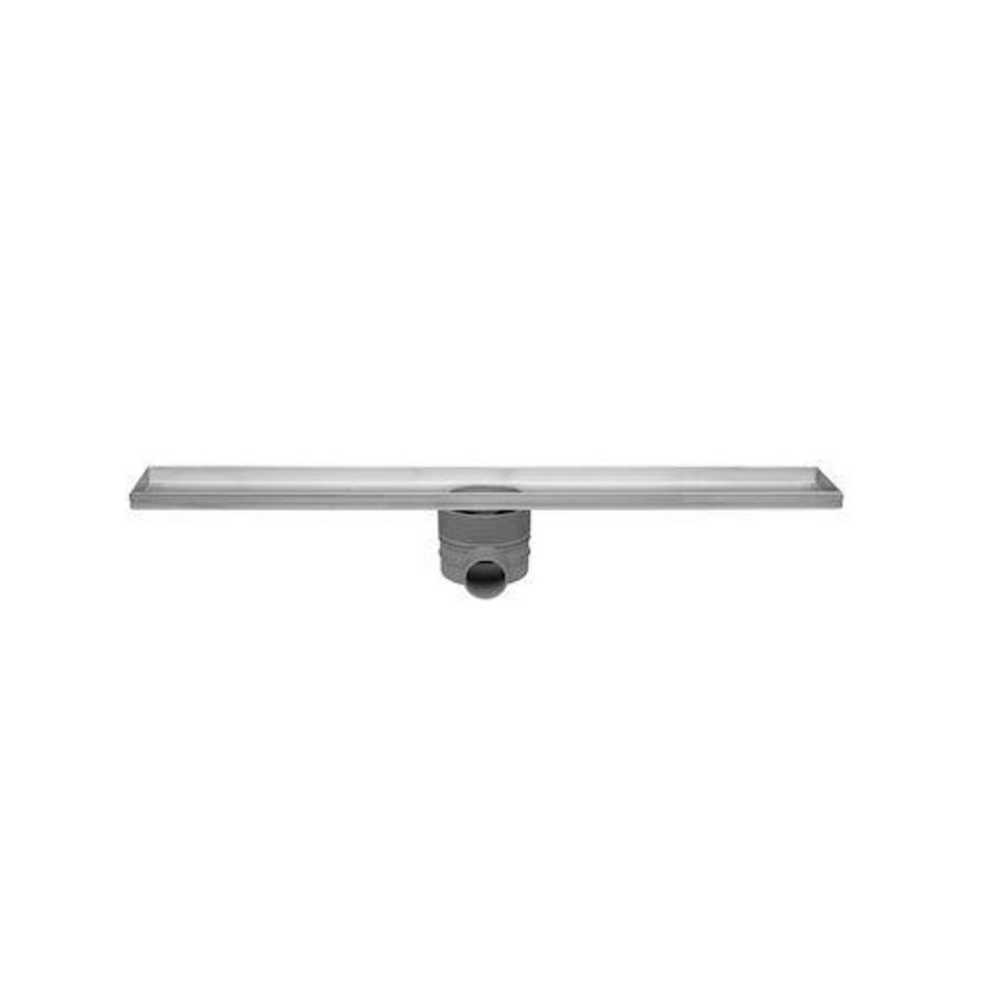 PROMO Multi inbouwdeel tbv douchegoot 700x98mm grijs ZU. excl. rooster (EDMI700)