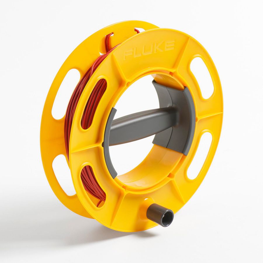 Aardingsdraadhaspel 50m rood Fluke 1623-2/1625-2