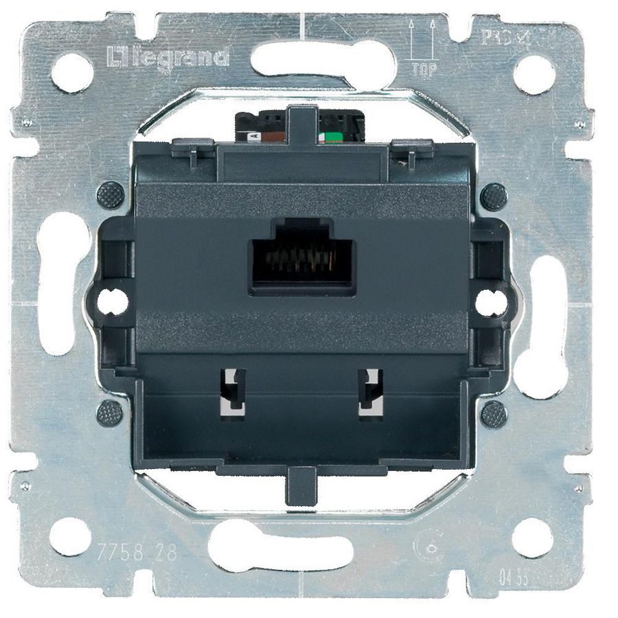 Binnenwerk schakelmateriaal 1xRJ45 LCS2Cat. 6 STP Pro21