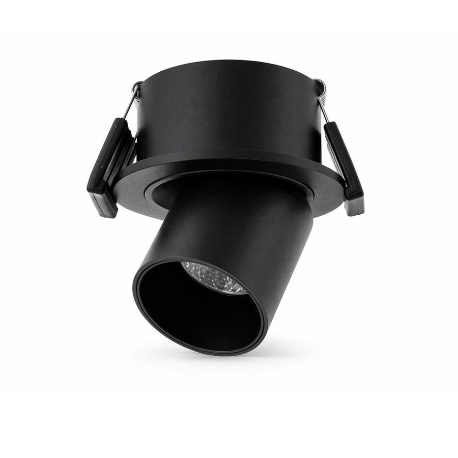 Inbouwspot richtbare semi Zwart 3.1W 350mA 2700K Piran COB