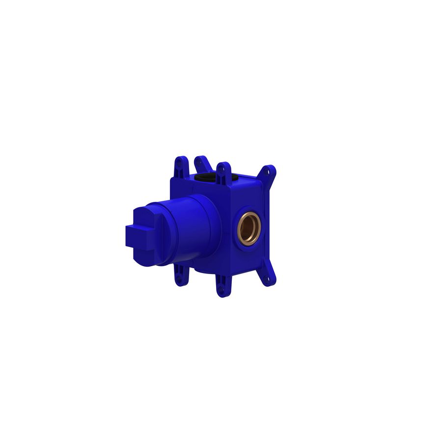 Inbouwbox t.b.v. inbouw 3-weg stop-omstel symmetry