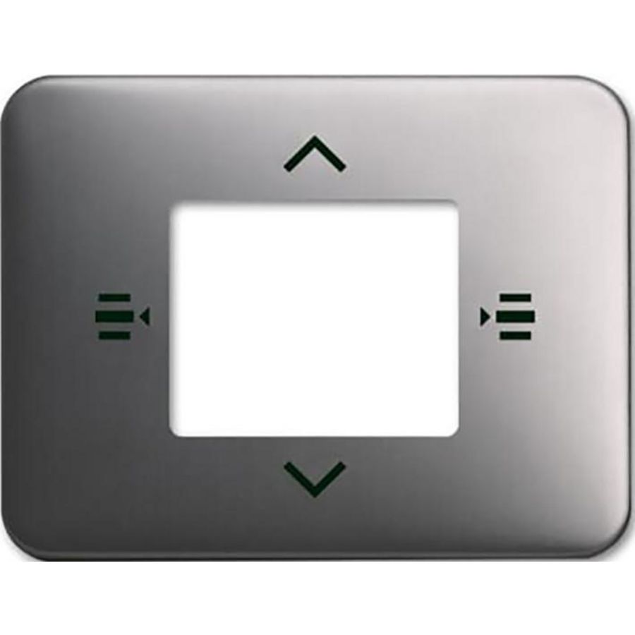 Afdekplaat 6-voudig bedieningselement KNX jaloezie platina