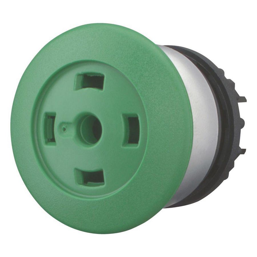 Paddestoeldrukknop groen z. toetsplaat vast 216766 VVE=25