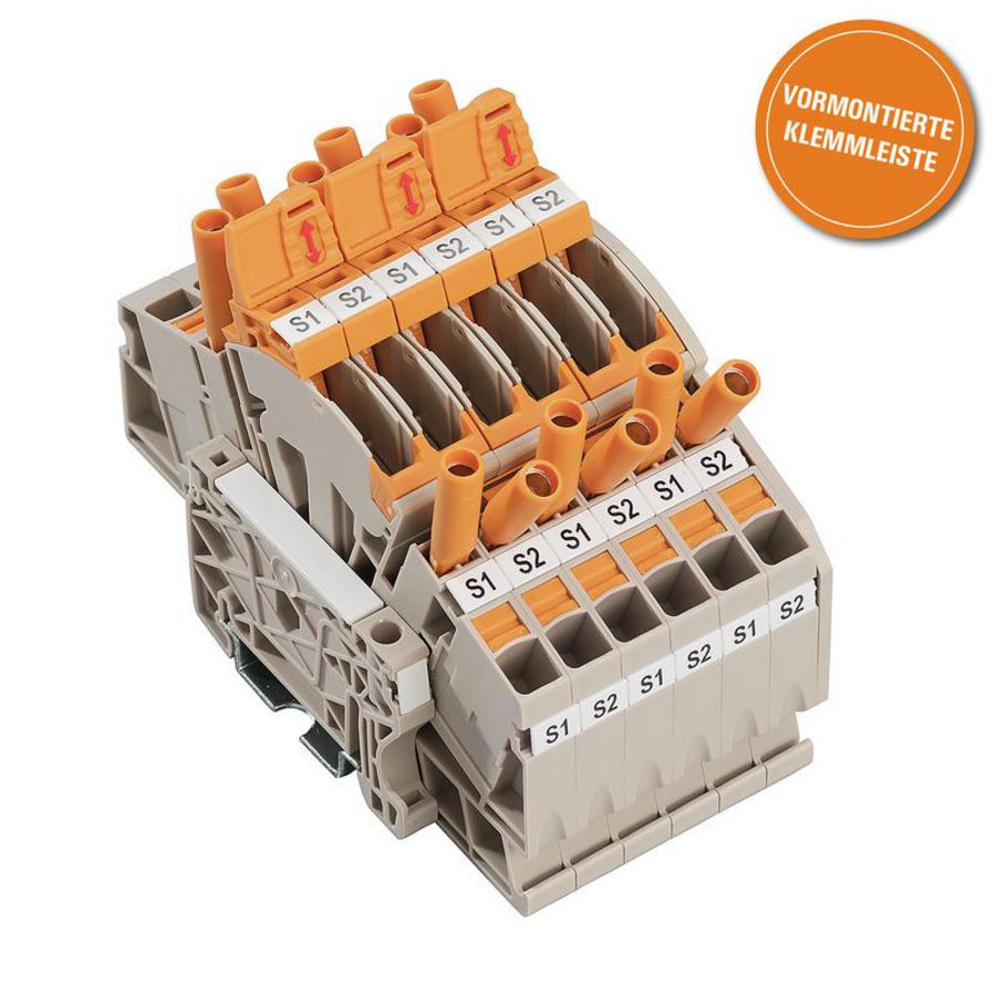 Test ontkoppeling PUSH IN d. beige 6mm² 30A 500 nr.