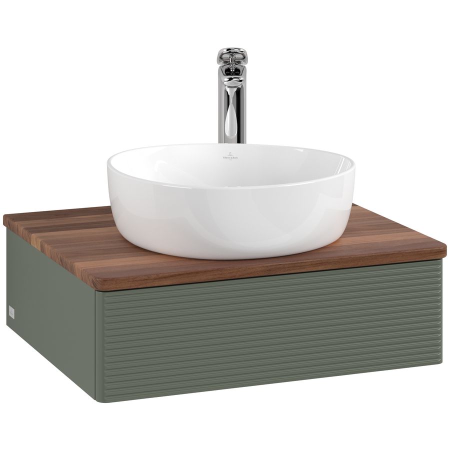 Wastafelonderkast Antao 600x190x500mm L.Green Matt Lacquer K07152HL