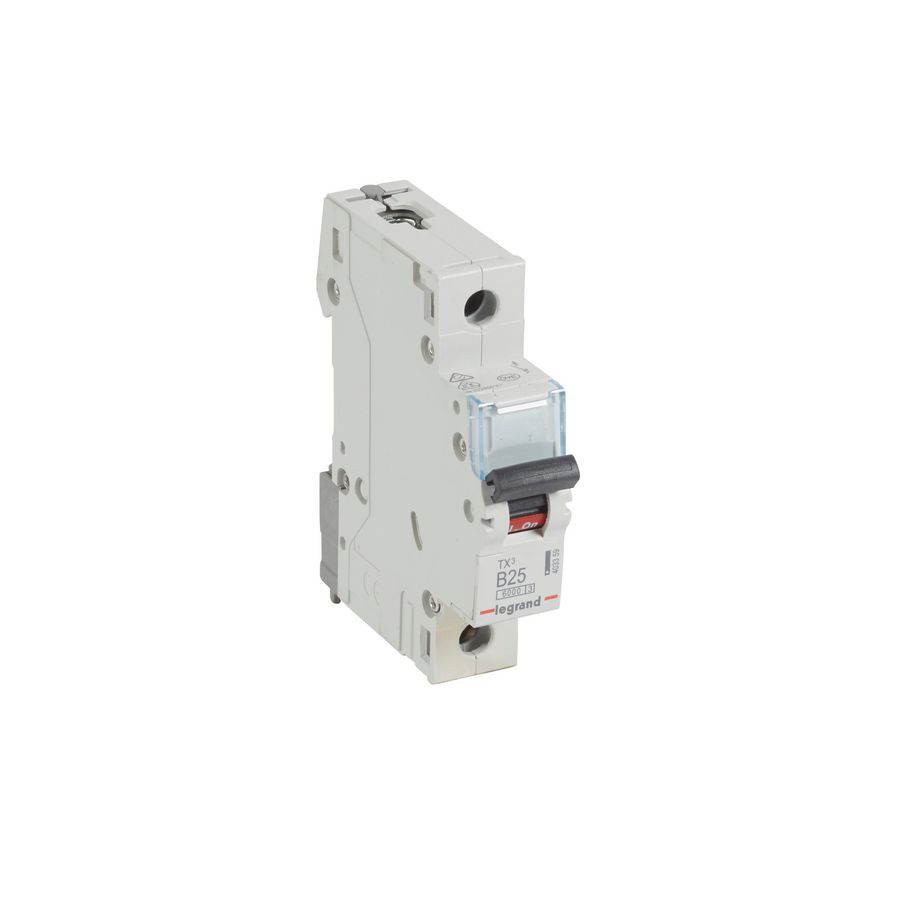 Installatieautomaat MCB TX3 1-polig B-karakteristiek 25A 6000A