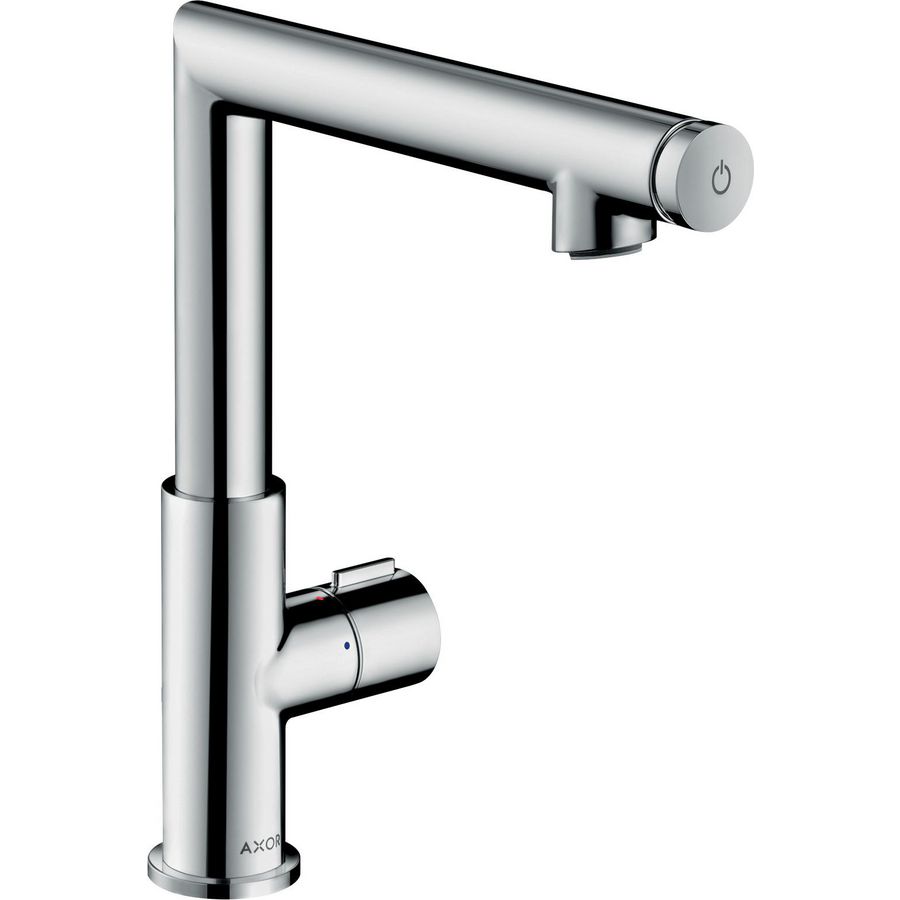 AXOR Uno wastafelmengkraan 220 Select incl. wastegarnituur chroom