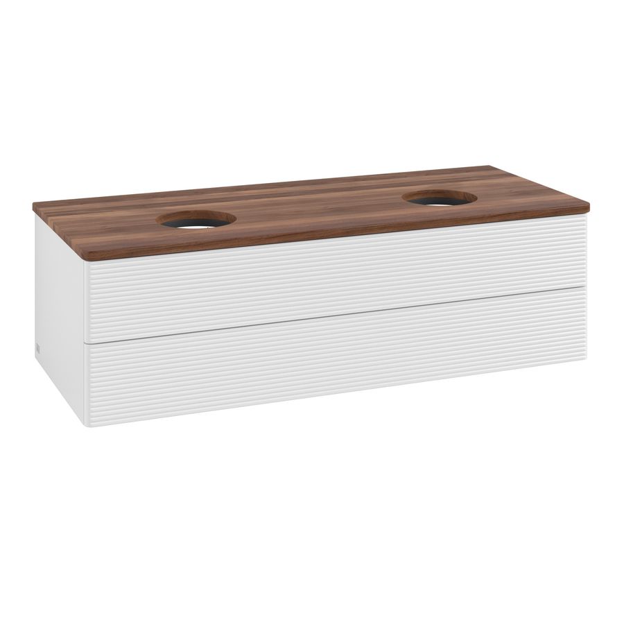 Wastafelonderkast Antao 1200x360x500mm G.White.L K24112GF