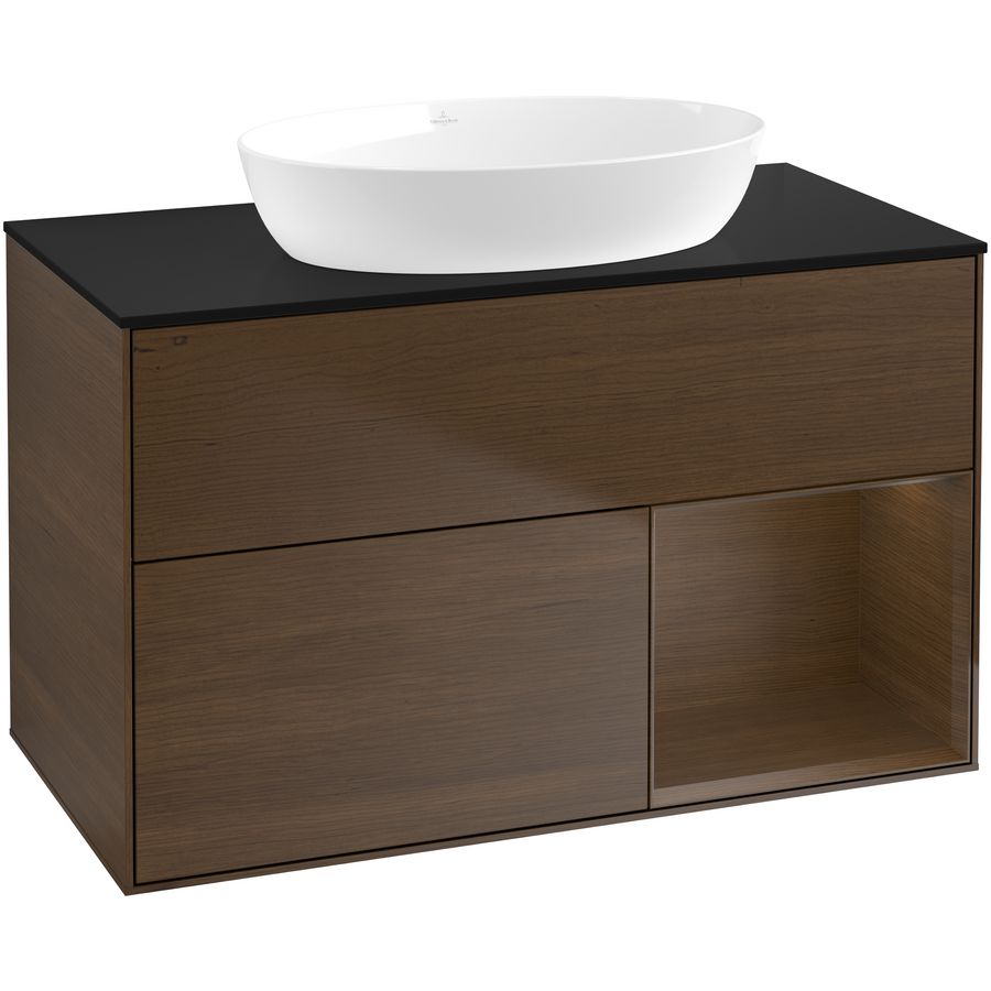 Wastafelonderkast Finion 1000x603x501mm W.Veneer GA22GNGN