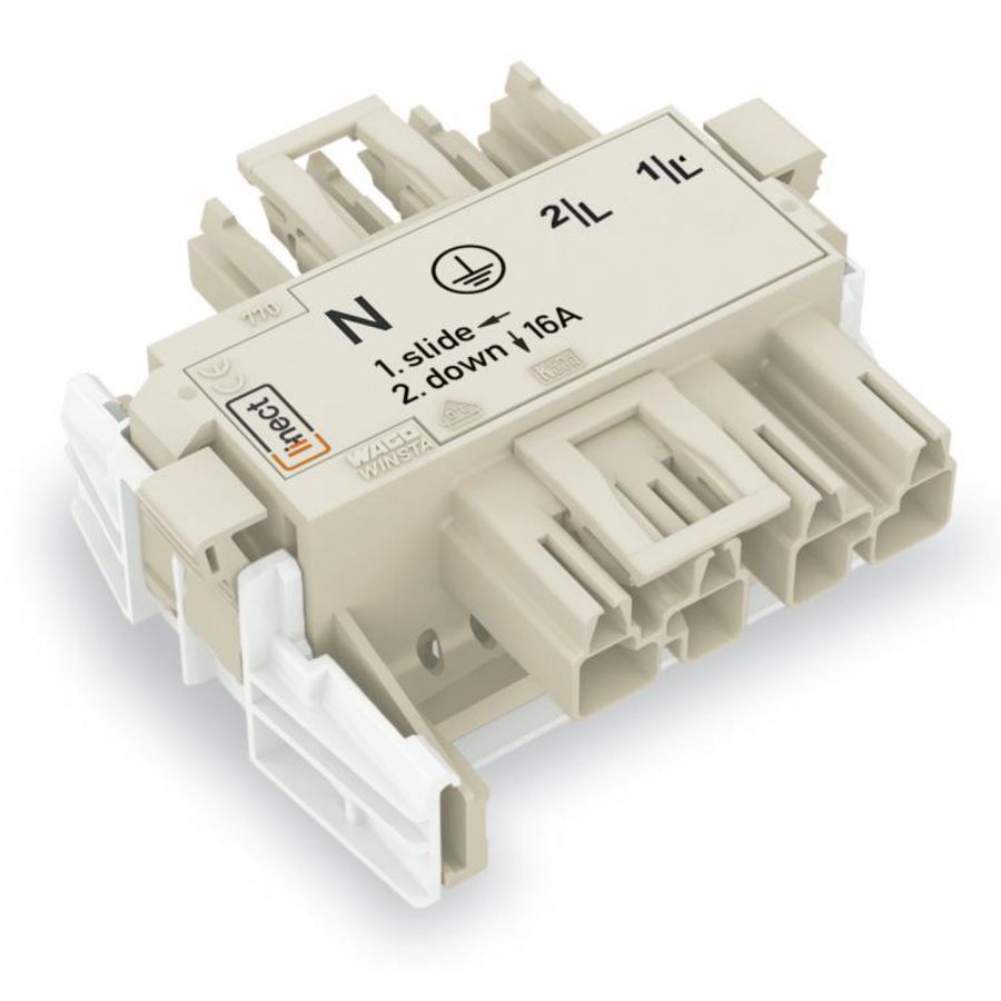 Linect-T-connector 4-polig Cod. A 770-6224 VVE=25